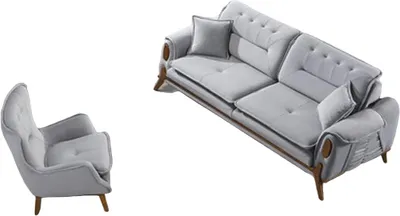 Produktbild von Sofa Sessel Wohnzimmercouch Relaxsofa Polstersofa Couch Loungesofa Relaxsessel