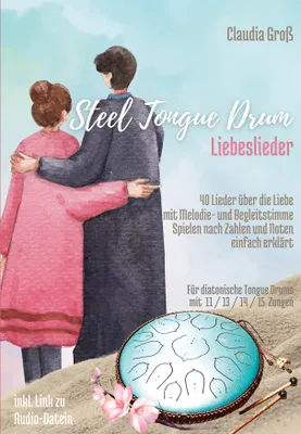 Produktbild von Steel Tongue Drum Liebeslieder-Songbook