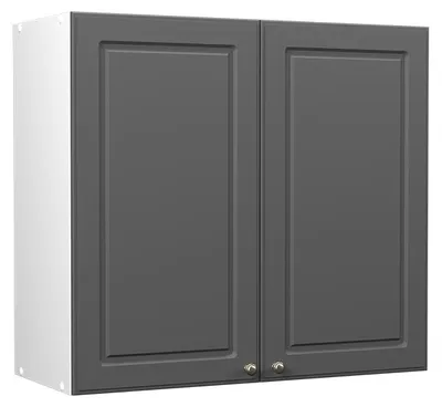 Obrázok produktu pre Nástenná skrinka Vicco Fame-Line Antracitovo-zlatý vidiecky dom/biely 80 cm, Model 62802