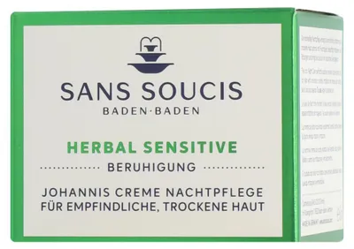 Imagen del producto de Sans Soucis Herbal Sensitive Crema de noche para piel sensible (50 ml)