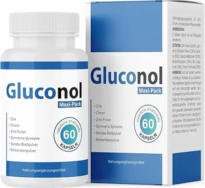 Produktbild von Gluconol Kapseln für Männer und Frauen | 60 Kapseln Monatsvorrat 1x