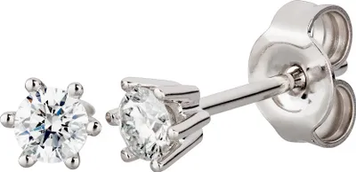 Produktbild von Orolino Ohrringe Gold 750 mit 2x Brillant zus. 0,25 ct.