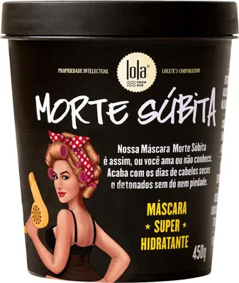 Immagine prodotto di Lola From Rio Morte Súbita Máscara 450gr - maschera capelli danneggiati