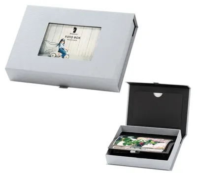 Produktbild von RÖSSLER Fotobox Passepartout stone