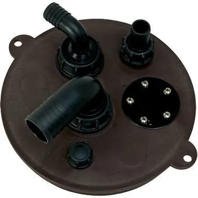 Immagine prodotto di Coperchio di ispezione per fossa settica h:305 mm - nero