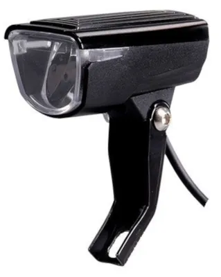 Obrázok produktu pre svetlomet LunaE-Bike LED 6 cm predná vidlica 25 Lux čierna
