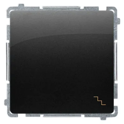 Produktbild von Schalter Deviatorisch Schwarz Matte Simon Basic