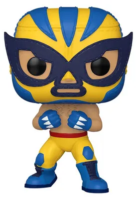Produktbild von Funko - "Lucha Libre Edition" Marvel Figur CD1675 (Einheitsgröße) (Gelb/Blau/Schwarz)