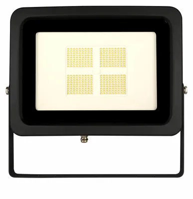 Produktbild von Sky Leistungsstarker 200W LED-Außenstrahler, 115° Abstrahlwinkel, 2200K Lichtfarbe, Gehäuse aus stranggepresstem Aluminium, IP65 Schwarz Matt