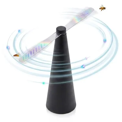 Produktbild von Fliegenwedler 26 cm in schwarz - Insekten + Fliegen Ventilator