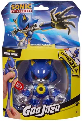 Image de Les héros de Goo Jit Zu : Sonic the Hedgehog MMETAL SONIC, le héros extensible