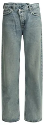 Image de AGOLDE jean large femme bleu clair - 24