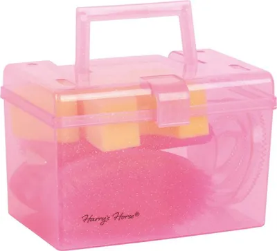 Immagine prodotto di Harrys Horse mini box toelettatura bambini rosa con contenuto , Colore:rosa