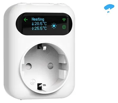 Image de Thermostat WiFi, contrôle de température programmable, compatible avec les assistants vocaux, WiFi