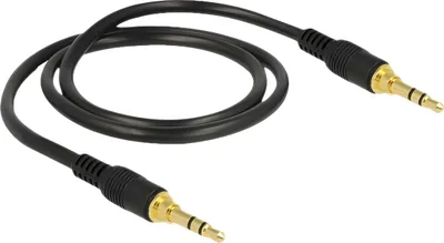 Zdjęcie produktu dla DeLOCK 85545, 3.5mm, Męska, 3.5mm, Męska, 0,5 m, Czarny