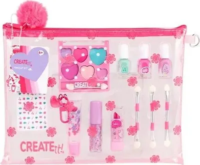 Produktbild von Create It! Kinder Make-up Set mit Schminktasche für kreative Köpfe