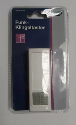 Produktbild von REV Ritter Funkklingeltaster , Funk Klingeltaster Erweiterung Klingelanlage weiß
