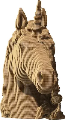 Obrázek produktu pro 3D kartonové puzzle - Jednorožec