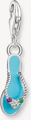 Immagine prodotto di Thomas Sabo - 2025-914-7 - Charm - Donna - Argento 925, annerito - Flip-flop