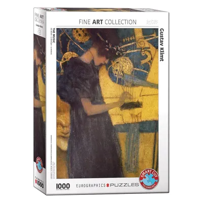 Zdjęcie produktu dla Puzzle 1000 The Music by Gustav Klimt 6000-1991