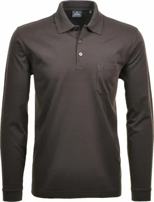 Produktbild von Ragman Softknit-Polo langarm