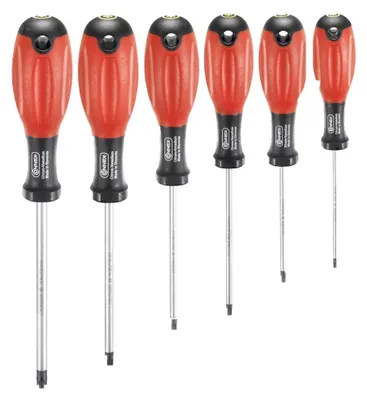 Produktbild von Schraubendrehersatz 6-teilig TX Connex COX310996 brüniert Werkzeug Set