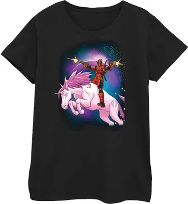 Obrázek produktu pro Marvel - Dámské tričko "Space Unicorn" BI48088 (L) (Black)