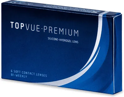 Zdjęcie produktu dla TopVue Premium (6 soczewek) Moc: -3.00, (BC): 8.60, DIA: 14.20