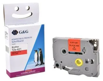 Image de Ruban d'impression G&G compatible avec la Brother TZe-421