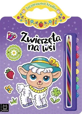 Immagine prodotto di Kreatywne Kredki: Malowanki z Urokliwymi Zwierzętami - Odkryj świat artystycznych przygód!