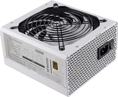 Produktbild von Mars Gaming MPB650, 650 W, 200 - 240 V, 47 - 63 Hz, 5 A, Aktiv, 100 W