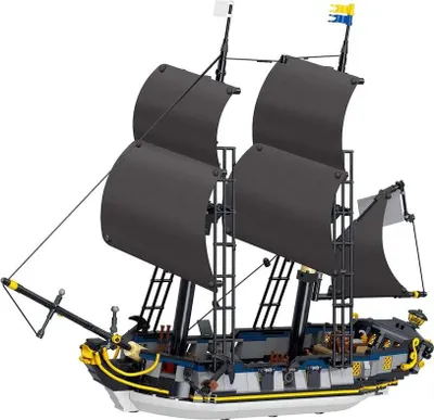 Produktbild von Schäfer Brand Distribution GmbH BRIXIES Plus Piraten Schiff groß