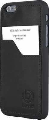 Produktbild von Bugatti cases 08575, Cover, Apple, iPhone 6 Plus, Schwarz