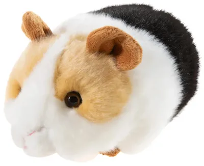 Produktbild von Meerschweinchen Kuscheltier MISANIMO 19 cm Plüsch weiß/braun/schwarz