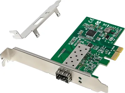 Image de InLine Gigabit Netzwerkkarte 1x SFP Fiber 1Gb/s PCIe x1 inkl. LP Slotblech (51125N)