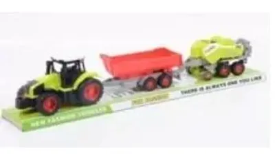 Image de Tracteur + deux machines - Macyszyn Toys