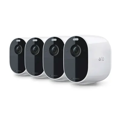 Produktbild von Arlo Essential, IP-Sicherheitskamera, Innen & Außen, Kabellos, FCC, IC, CE, Decke/Wand, Weiß