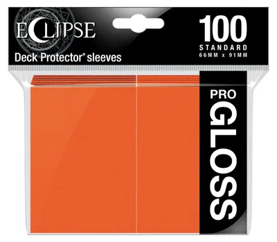Obrázek produktu pro Ultra Pro Eclipse Pro Gloss - oranžová - 100 ks