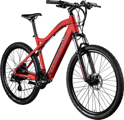 Produktbild von Zündapp Z898 E-Bike E Mountainbike 27,5 Zoll Pedelec 170 - 190 cm Hardtail MTB 24 Gang rot