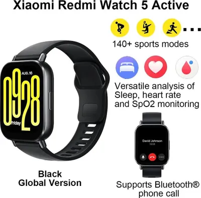 Produktbild von Watch 5 Active - Smartwatch - 5,1 cm LCD 320×385 - Bluetooth 5.3 - Bis zu 18 Tage Akku - Stress- und Aktivitäts-Tracking - Grün