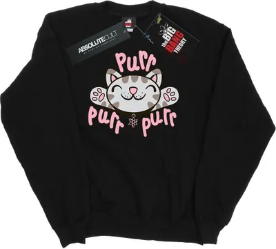 Imagen del producto de Sudadera para hombre de "The Big Bang Theory" con el diseño "Soft Kitty Purr", modelo BI10549 (talla M), color