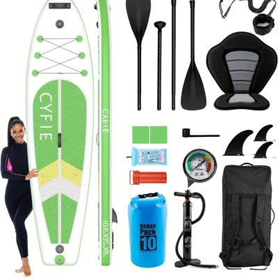 Imagen del producto de Tabla de paddleboard inflable – Diseño superior – 320x81x15 cm – Capacidad de carga de hasta 160 kg