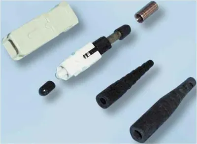 Produktbild von Corning UniCam ST-Stecker G50 Keramik-Ferrule 95-050-51