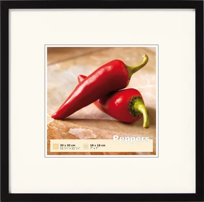 Produktbild von Walther, BP330B,Peppers Holzr. 030X030 SCHWARZ