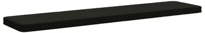 Productafbeelding van 1-delig Bankkussen VUGHT 100% Polyester Zwart 200 x 40 x 5 cm