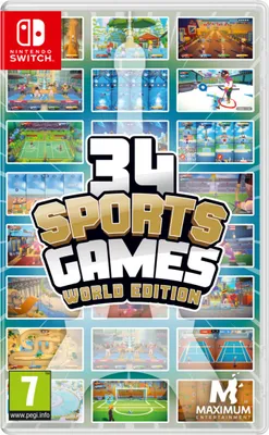 Obrázok produktu pre Nordic Game Supply 34 Sports Games - World Edition, Nintendo Switch, Fyzické médiá