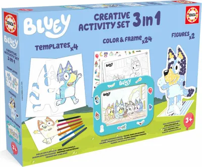 Image de Set de dessin Educa Bluey
