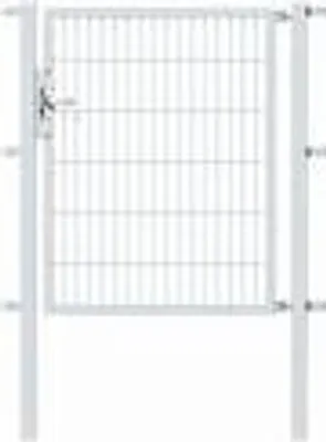 Produktbild von Alberts Einzeltor Flexo mit Zubehör, zum Einbetonieren, feuerverzinkt, Breite 100 cm, Höhe 120 cm