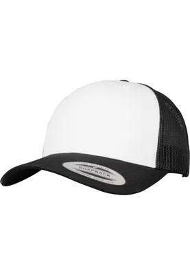 Produktbild von Yupoong Retro Trucker Snapback Cap black/white/black