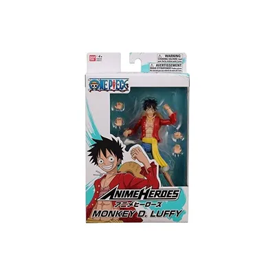 Immagine prodotto di BANDAI Anime Heroes - One Piece - Figura Anime Heroes di 17 cm - Monkey D. Ruffy